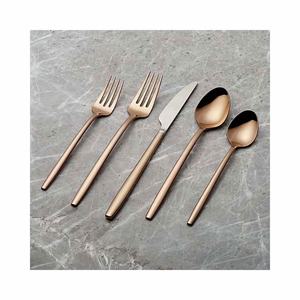 New High Quality Stainless Steel <b>Flatware</b> <b>Set</b> with Unique Design Handle Design Luxury <b>Flatware</b> <b>Set</b> for Wedding Use - Product Image 1