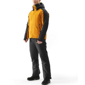 Veste d'hiver pour homme 2025, faible MOQ, personnalisable, conçue en usine, grande taille, imperméable, isolée, à capuche, coupe-vent, pour le snowboard et le ski - Product Image 4