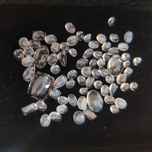 Natural Rainbow Moonstone Cabochon | High Quality Flashy Moonstone Loose Gemstone for Jewellery Making Wholesale Price Lot, - Product Image 3