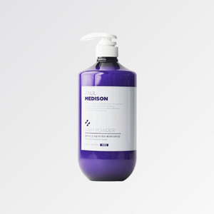 Gel douche exfoliant Polmedison grand format, parfum profond, senteur poudre pour bébé, 1077 ml, fabriqué en Corée - Product Image 1