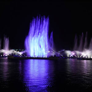 Fuente Musical Personalizada de Acero Inoxidable, Espectáculo de Agua con Láser, Fuente Seca, Agua Danzante, Luz LED Decorativa para Escenario - Product Image 3