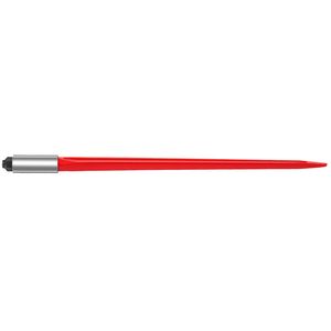 Forca per balle di fieno da 32 pollici con attacco rapido, capacità 1350 libbre, con forche per balle rivestite in rosso da 1,4 pollici di larghezza per macchine agricole - Product Image 6