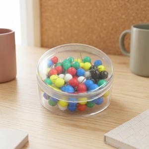 AA0038 Color Plastic head <b>pins</b> | Head <b>Pins</b> Peach Heart | For Dressmaker, Craft, <b>Sewing</b> Project and DIY Decoration - Product Image 6