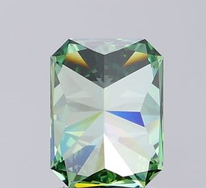 เพชรหลวมทรงรัศมี 1.50 กะรัต สีเขียวสดใส แฟนซี ได้รับการรับรองจาก IGI เพชร CVD ผลิตในห้องปฏิบัติการ สำหรับทำเครื่องประดับ กำลังเป็นที่นิยม - Product Image 2