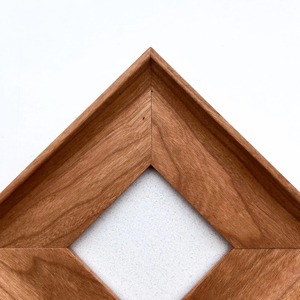 Wooden Square <b>Photo</b> <b>Frame</b> Hand Crafted Acacia Wooden Picture <b>Frame</b> Cherry <b>Small</b> and simple Picture <b>Photo</b> <b>Frame</b> <b>Small</b> Size - Product Image 5