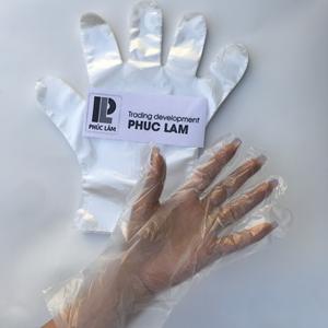 Phuc Lam Gants HDPE jetables en gros avec trou du Vietnam Protection des mains de sécurité pour la cuisson - Product Image 1