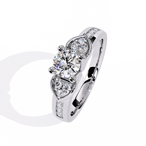 Anillo de Oro de 10K con Diamante Ovalado Cultivado en Laboratorio de Primera Calidad |   Piedra Suelta Cuadrada Brillante Certificada por IGI, Fuego Excepcional, Belleza Sostenible - Product Image 4