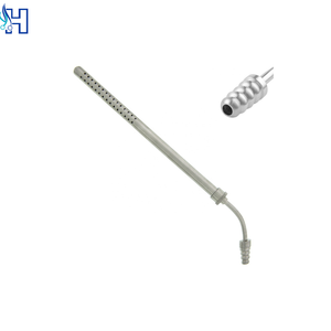 Tube d'aspiration de piscine en acier inoxydable de qualité supérieure, instrument chirurgical réutilisable pour les milieux de santé et cliniques - Product Image 5