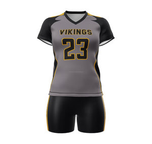 Uniformes de voleibol de alta calidad, ropa deportiva al por mayor directa de fábrica para mujeres, los maravillosos kits de voleibol de impresión - Product Image 2