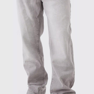 Pantalones Vaqueros Anchos Casuales Personalizados para Hombre, Transpirables, Ligeros, Estilo Urbano, Invierno 2026 - Product Image 4