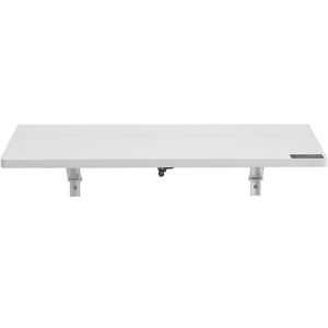 Tavolo Pieghevole da Parete dal Design Moderno 80 cm x 50 cm, Scrivania a Scomparsa con Staffa in Ferro, Piccola Scrivania Sospesa - Product Image 1