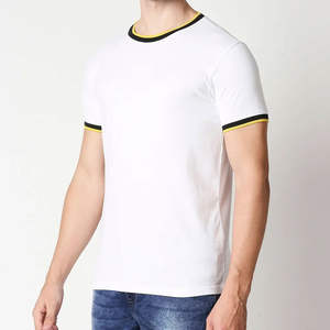 T-shirts pour hommes de qualité supérieure, design personnalisé, nouveau style, tee-shirt d'été respirant, séchage rapide, coton/fibre de bambou, vente chaude à bas prix - Product Image 3