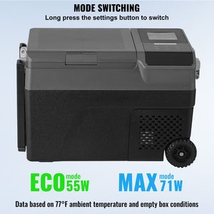 Refrigerador Portátil para Auto de 12 Voltios, 37 QT, Congelador de Una Zona con Función de Fabricación de Hielo, Enchufe Europeo para Aplicaciones en Autocaravanas - Product Image 5