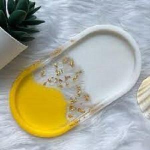 Resin American Style Round Polished Durable Party Dinner <b>Plate</b> - Product Image 1