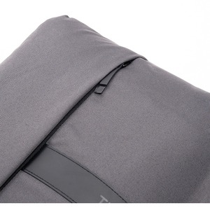 Gray simple laptop bag large capacity business backpack lightweight <b>travel</b> backpack - Product Image 3