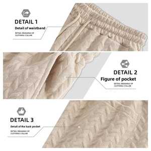 Shorts de sport décontractés, nouveau design, logo personnalisable, haute qualité, légers, écologiques, à bas prix, tissu brillant - Product Image 3