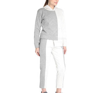 Conjunto Deportivo de 2 Piezas para Mujer, Invierno, Tallas Grandes, Corte Regular, Casual, Sólido, Ecológico y Transpirable - Product Image 3