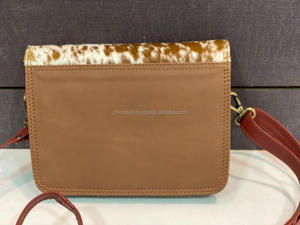 Sac à bandoulière élégant à poignée unique pour femme en cuir de fourrure en cuir recyclé Crossbody Women Stylish Bags - Product Image 5