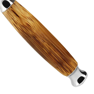 Wholesale <b>Wooden</b> Handle Double Edge Safety Razor Stainless Steel Reusable Barber <b>Shaving</b> <b>Tool</b> OEM Custom Logo Grooming Razors - Product Image 4