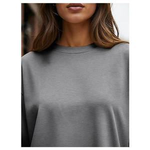 Camisetas de Manga Larga Holgadas para Mujer, Primavera 2026, Camisetas Básicas, Ropa Casual de Otoño para Entrenamiento, Cómodas, de Corte Holgado, para Uso Diario - Product Image 5