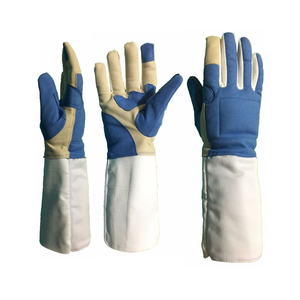 Guantes de Esgrima para Jóvenes y Adultos, Guantes Protectores Acolchados para Entrenamiento de Espada, Florete y Sable - Product Image 6