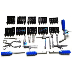 Ensemble de rétracteurs cervicaux manuels en acier inoxydable, instrument chirurgical orthopédique pour colonne vertébrale, certifié CE dmd - Product Image 2