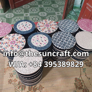 Napperon élégant en nacre pour cadeaux de luxe et décoration raffinée de la maison et de la cuisine - Product Image 5