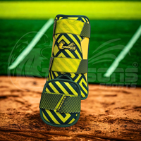 Trqsons personnalisent la protection de cheville double Banana Green Edition avec coussinet de pied pour le baseball, les sports de plein air, toutes saisons