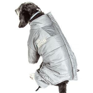 Helios Thunder Full Body <b>Waded</b> Plush Dog <b>Jacket</b> Adjustable and 3M Reflective for Pets - Product Image 3