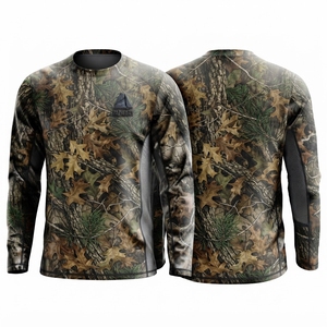 Chemise de chasse en polaire thermique camouflage Stalwart Impex à manches longues, pour la fin de saison, par temps froid, imperméable et respirante, marché américain et européen - Product Image 6