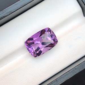 Lavender Amethyst <b>Cushion</b> Cut Gemstone <b>Statement</b> Ring Design Natural Loose Stone High Quality Jewelry Gem Wholesale Supplier - Product Image 5