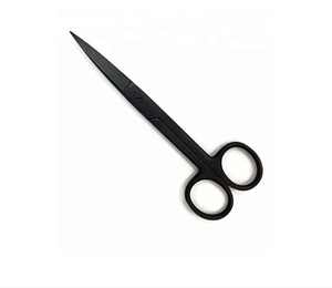 Kit d'outils de propagation de coraux Astrin Surgical en acier inoxydable, revêtement silicone noir, réutilisable, autoclavable, pour aquarium marin - Product Image 3