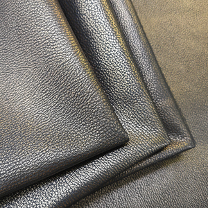 100% Goat Skin Genuine Goatskin Golden Metallic Finished <b>Leather</b> - Product Image 5
