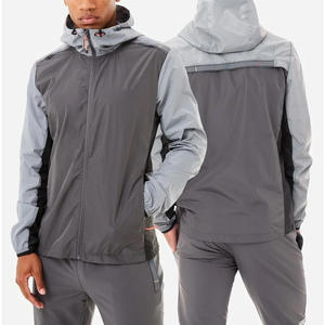 Conjunto Deportivo de Dos Piezas, Chaqueta Cortavientos y Pantalón, para Hombre y Mujer, con Logotipo Personalizado, Pedrería, 100% Nailon, Ropa Deportiva para Entrenamiento - Product Image 5