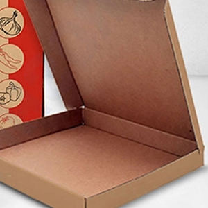 Cajas de Pizza Corrugadas Kraft al por Mayor, Proveedor de Logotipos Personalizados a Nivel Mundial - Product Image 4