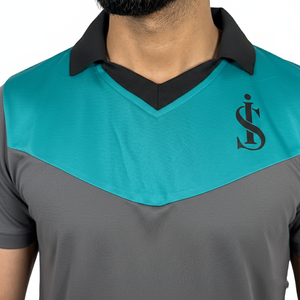 เสื้อยืดผู้ชายผ้าฝ้ายแท้ 100% ระบายอากาศดี ดีไซน์ใหม่ สีพื้น ผ้าเนื้อนุ่มสบาย ผลิตในปากีสถาน ขายดี - Product Image 3