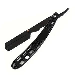 MORJE Surgical Straight Razor Single Blade Stainless Steel For Barber Shop Face <b>Shaving</b> Male ABS Plastic Handle - Product Image 3