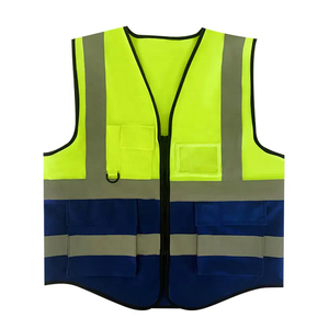 Chaleco de Seguridad Reflectante Impermeable ANSI Clase 2 con Bolsillos para Trabajadores de la Construcción, Ropa Transpirable, Venta Caliente de Fábrica - Product Image 6