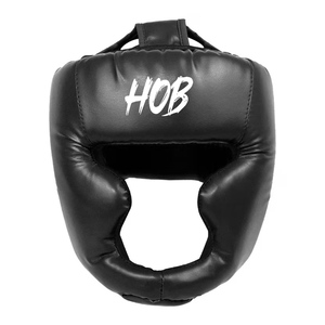 Protector de Cabeza de Taekwondo y Boxeo de Alta Gama, Profesional, de Cuero PU, con Logotipo Personalizado - Product Image 1
