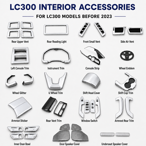 แผงหน้าปัดตกแต่งภายในสำหรับ LC300 ปี 2022-2024 อัพเกรดสไตล์ภายใน - Product Image 6