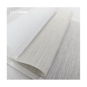 SCKO NOBLE ATB DECOWIN Stores enrouleurs modernes en bois, Stores zébrés filtrant la lumière, Stores combinés horizontaux en tissu pour fenêtre - Product Image 1