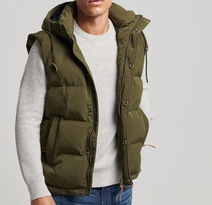 OEM <b>Mens</b> Gillette Jacket Winter Body Warmer Sleeveless Gilet Breathable Windproof Casual Outdoor Fashion <b>Vest</b> Custom Logo - Product Image 1
