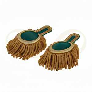 2026 Top Rated Classic Bullion <b>Braid</b> Fringed Epaulettes for Personal Defense Equipment & Ceremonial Uniform <b>Accessories</b> - Product Image 4