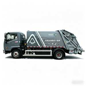 รถบรรทุกเก็บขยะ Dongfeng 6CBM พร้อมเครื่องอัดแบบ Compactor ยี่ห้อ Dolica ลดราคาพิเศษ ได้รับมาตรฐาน CE - Product Image 5