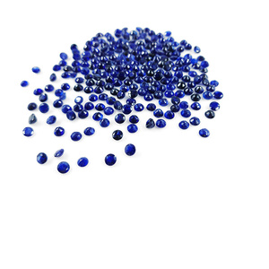 Natural Bangkok Blue Sapphire Calibrated Rounds 3mm, Natural Loose Round Blue Sapphire Gemstone For Jewelry - Product Image 3