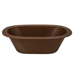 Bañera de Cobre Independiente, Ecológica, Acabado en Cobre, Tamaño Grande, Bañera Metálica para Uso en Hogares, Hoteles y Baños - Product Image 3