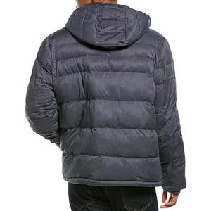 Fully Customized Men's <b>Waterproof</b> Canvas Puffer <b>Jackets</b> Polyester Wadding Filled <b>Winter</b> DDP Shipping - Product Image 2