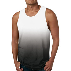 Débardeur de sport pour homme, col rond, respirant, séchage rapide, 100% coton, 275 GSM, sans manches, pour la course à pied et l'exercice - Product Image 5