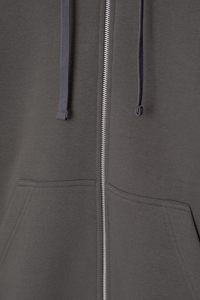 Sudaderas con capucha para hombre al por mayor, extragrandes, personalizables, lisas, de algodón 100% de alto gramaje y grueso, con cremallera, estilo casual de felpa, con logotipo frontal - Product Image 6