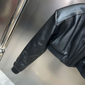 Veste de sport coupe-vent en laine/polyester Econex pour homme, à manches régulières, fermeture éclair sur le devant, couleur unie, décontractée, prix de gros - Product Image 5